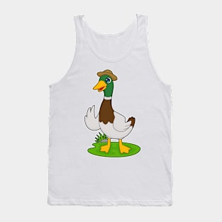 Duck Hat Tank Top